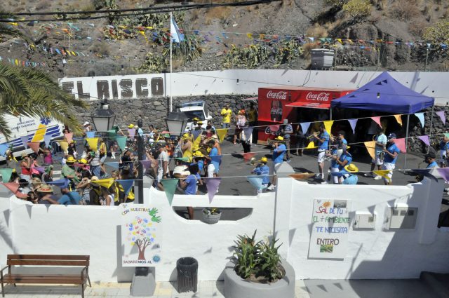 El Risco baila al ritmo de La Rama 2 bajada rama el risco 6