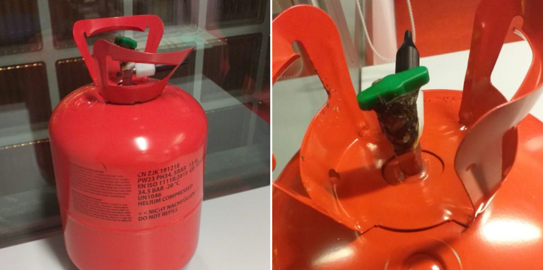 Encuentran una bombona de gas manipulada para explotar en el centro de Barcelona