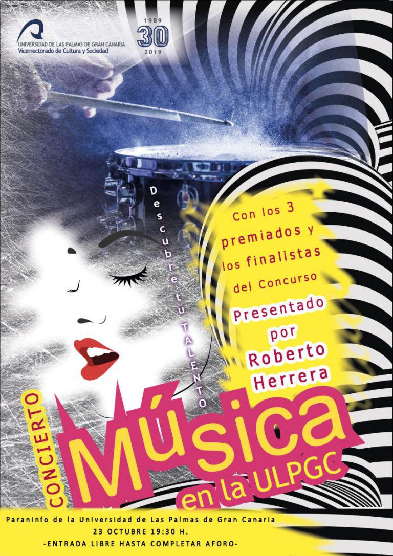 Concierto en el Paraninfo Universitario con los premiados de la I Edición del concurso de música de la ULPGC