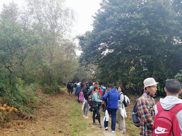 Finaliza la tercera etapa larga del III Camino de Los Valores en Galicia