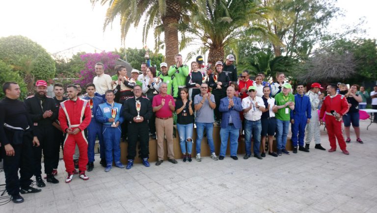 Sene Cazorla y Jessi Luzardo renuevan victoria en el XIV Slalom de La Aldea