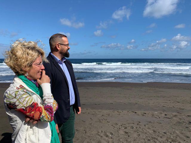 AURI SAAVEDRA Y JONAY LÓPEZ PLAYA DE PERROS 3