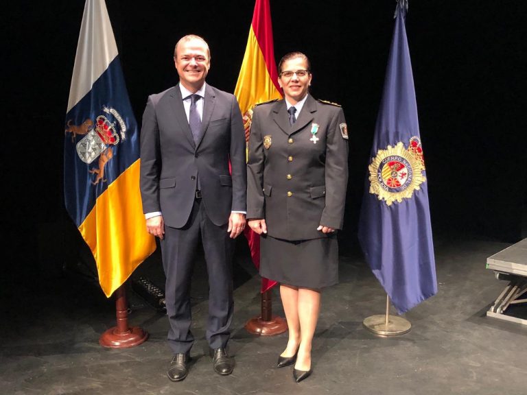 Carmen Delia Martín Mederos, primera jefa de Policía Local en Las Palmas de Gran Canaria