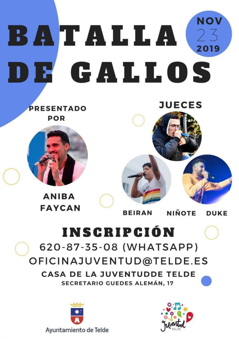 El Ayuntamiento organiza una ‘batalla de gallos’ para celebrar el Día de la Música