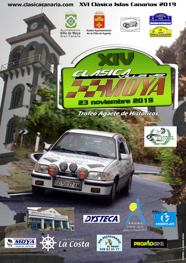 Clásica Villa de Moya "Trofeo Agaete Históricos" 18 CARTEL CLASICA 2019 1
