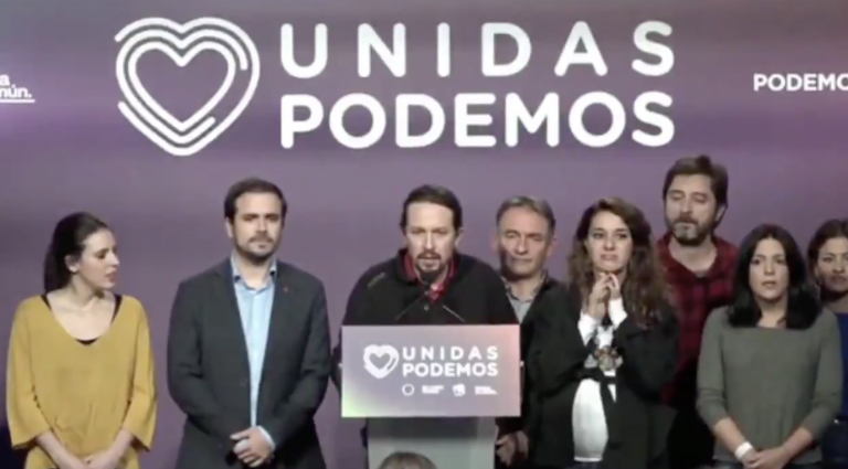 Apoyo masivo de las bases de Podemos al Gobierno de coalición con el PSOE