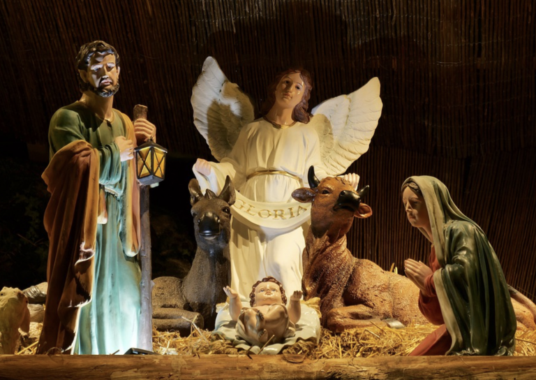 El insólito Belén que ha despertado la risas de los tuiteros