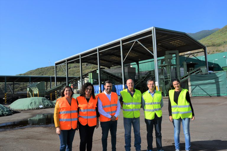 El Ayuntamiento de La Laguna estudia en La Palma estrategias para mejorar la recogida selectiva de residuos