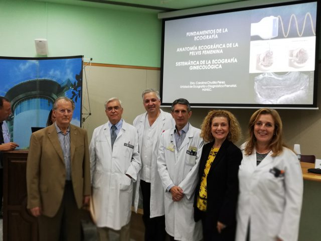 Curso ecografía ginecológica y homenaje Troyano