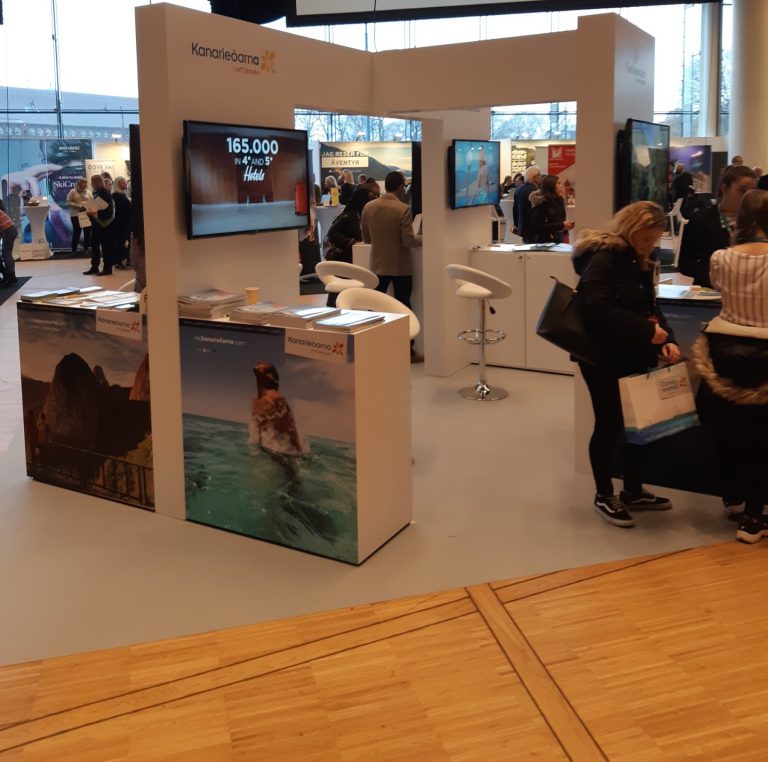 Canarias acude a la mayor feria turística de Suecia con la vista puesta en el aumento de la conectividad con Escandinavia