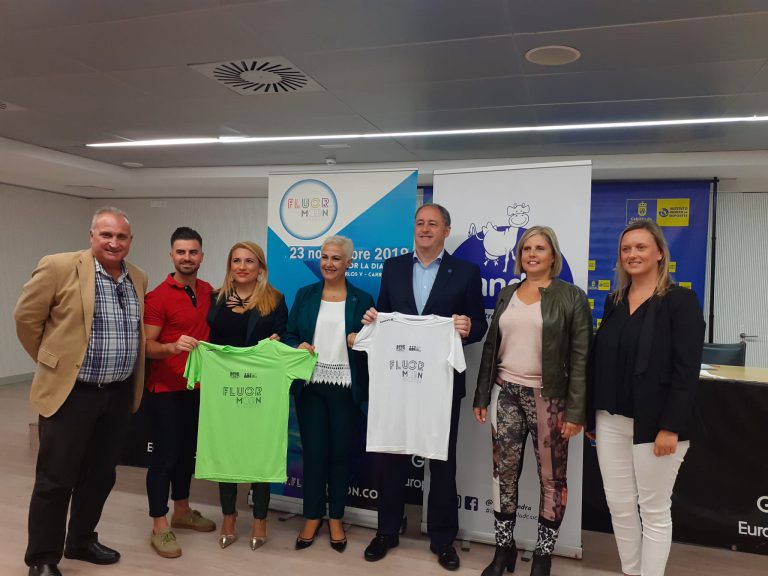 La III carrera solidaria Fluor Moon roza el millar de participantes que correrán para dar visibilidad a la lucha contra la diabetes