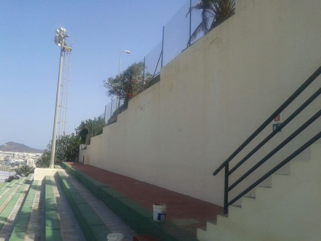 El IMD renueva la instalación eléctrica y luminotécnica de los campos de fútbol del Pepe Gonçalvez y el López Socas 17 López Socas II