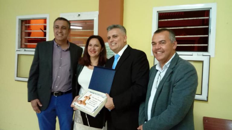 Marco Antonio Cabrera Gil ofreció un pregón emotivo lleno de recuerdos de la infancia