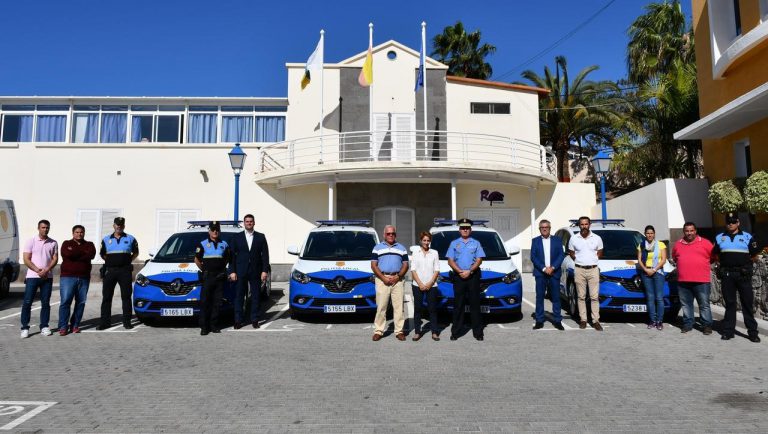 La Policía Local de Mogán incorpora   4 nuevos vehículos a su parque móvil