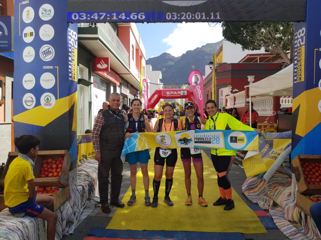 Pódium femenino Media 21 kilómetros