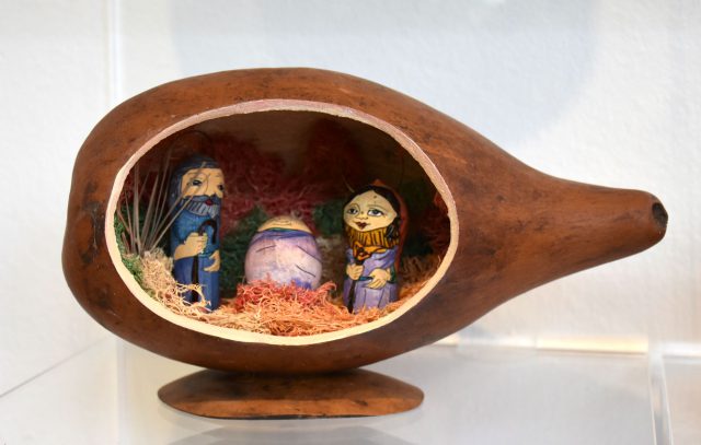 Uno de los belenes exhibidos en el museo de Gáldar 2