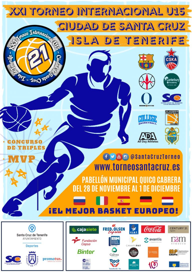 Santa Cruz acoge la celebración de uno de los torneos internacionales de baloncesto más importantes de Europa