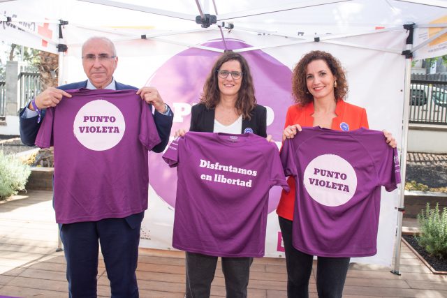 Los Puntos Violetas de Gran Canaria han atendido a 16 mujeres y 8 menores víctimas de violencia sexual en fiestas multitudinarias 2 cruzroja 3