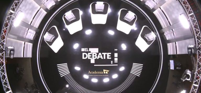 Sigue en directo el debate electoral a cinco organizado por la Academia de la Televisión