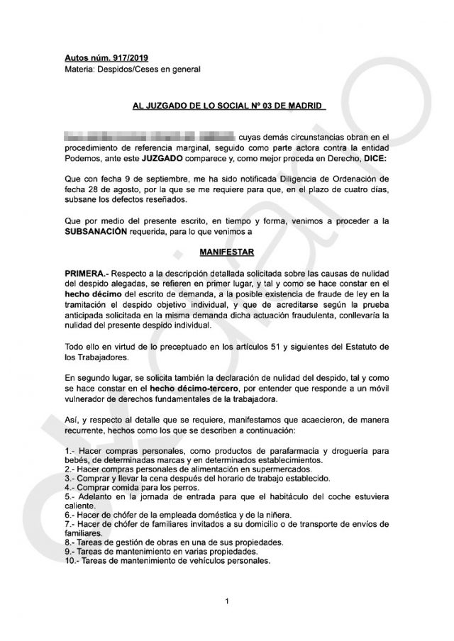 demanda podemos irene montero