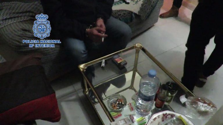 El momento de la detención de 'El Capitán', uno de los mayores distribuidores de heroína de España