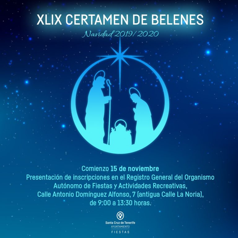 Abierto el plazo para participar en el certamen de belenes de Santa Cruz 