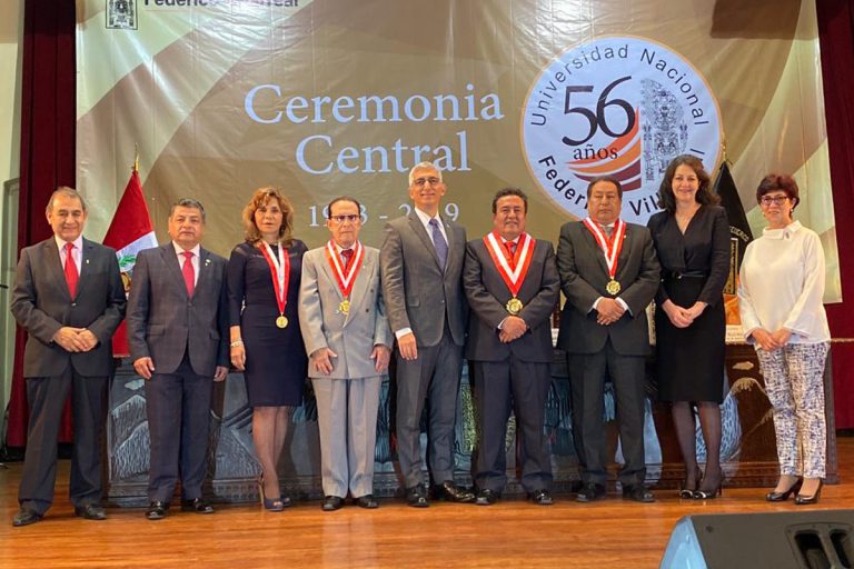 La ULL invitada de honor en los actos del aniversario de la Universidad Peruana Federico Villareal
