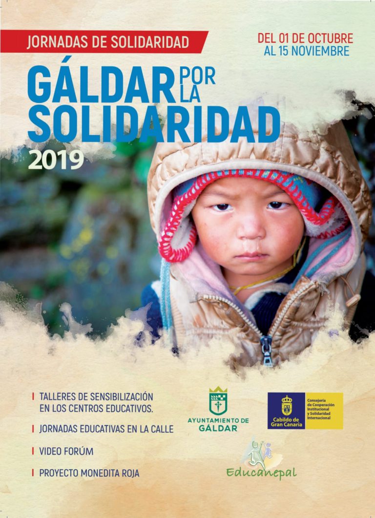 “Gáldar por la Solidaridad” dedica al tráfico infantil en Nepal sus actividades de concienciación y sensibilización