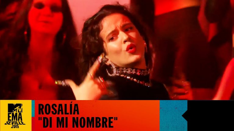 Rosalía deslumbra en los MTV Music Awards con esta fantástica actuación