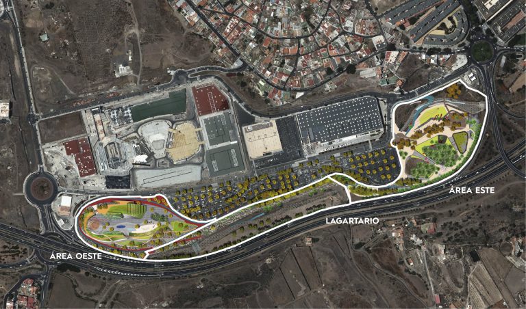 El Ayuntamiento completará a comienzos del próximo año la I Fase del parque urbano en Tamaraceite Sur