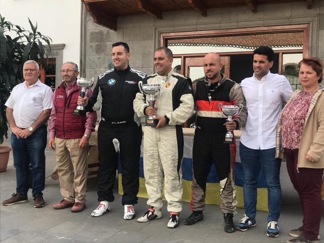 Iván Armas con el Porsche 911 GT3 lució su corona en la Subida de San Bartolomé 6 podiors