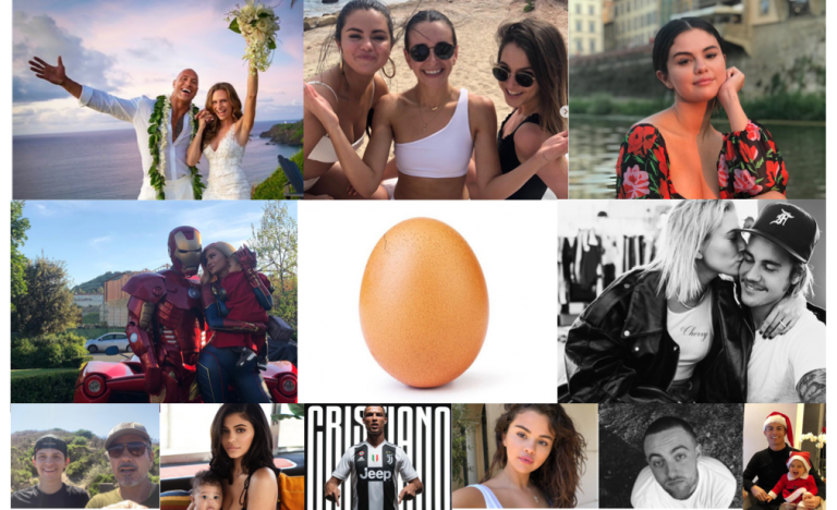 Las 10 fotos con más 'likes' en Instagram