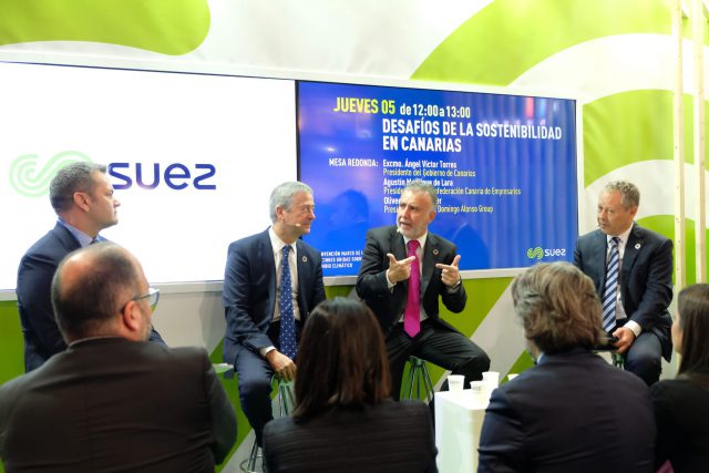 El presidente Torres anuncia en Madrid que Canarias ha sido designada como lugar de excelencia contra el cambio climático por la ONU 16 01 FOTO CUMBRE DEL CLIMA