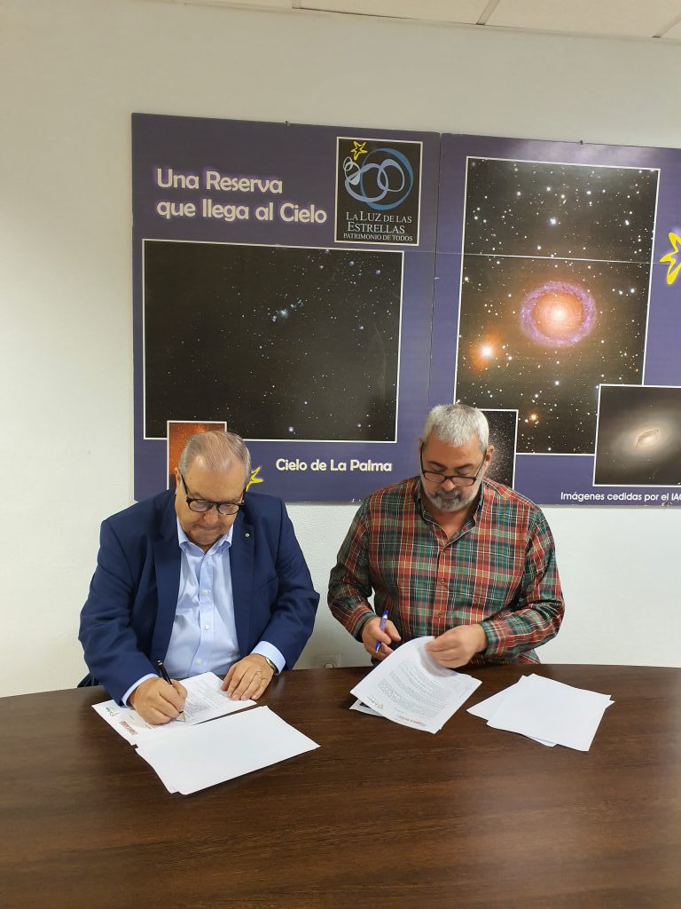 La Reserva Mundial de la Biosfera La Palma y la empresa Áridos El Riachuelo firman un acuerdo de Custodia del Territorio en el marco de la Iniciativa Europea Interreg