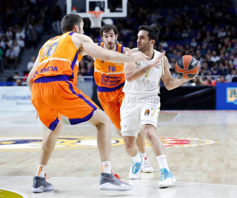Campazzo guía al Real Madrid en una nueva exhibición anotadora ante el Valencia