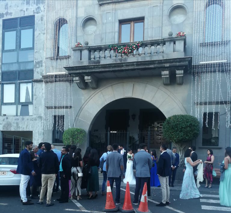 48 parejas eligieron para su boda civil el Ayuntamiento de Santa Brígida en 2019