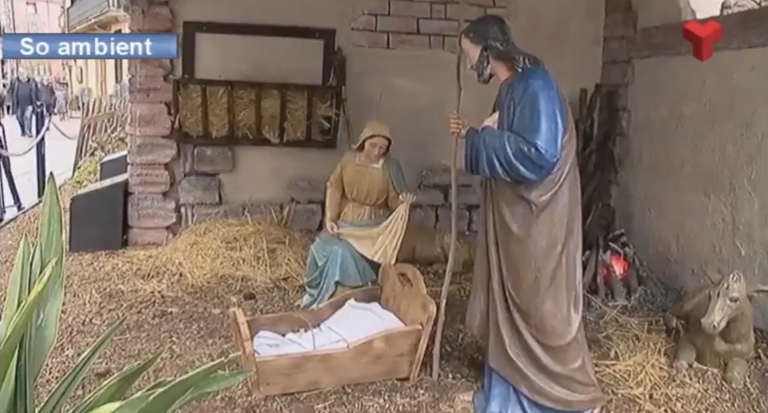 Desaparece el niño Jesús del pesebre de Tarrasa... otra vez