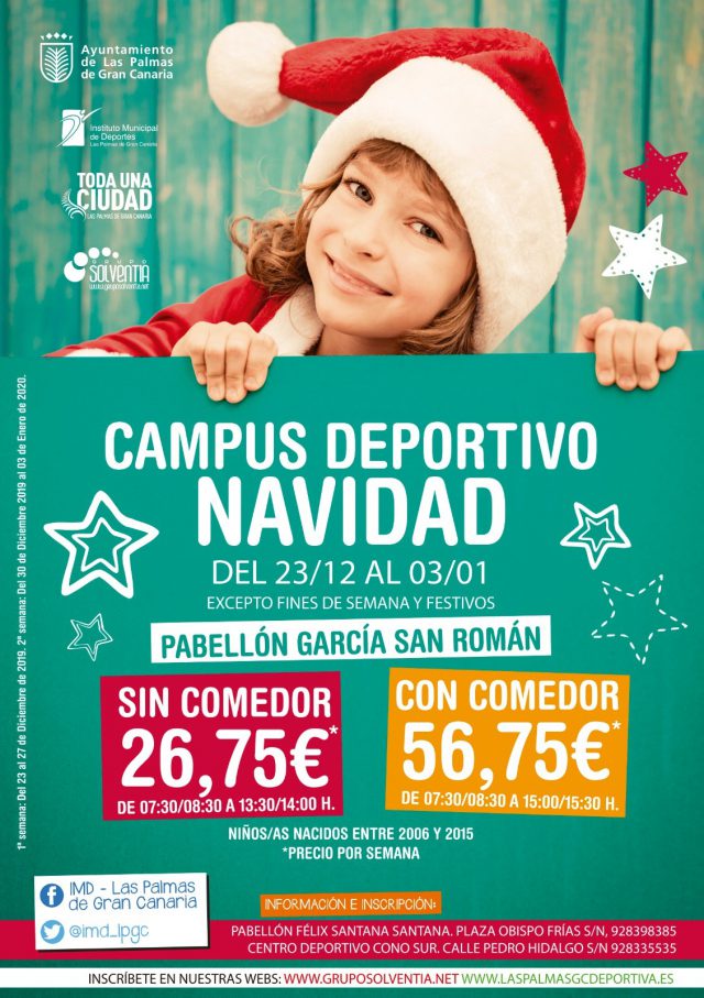 Cartel Campus Navidad LPGC