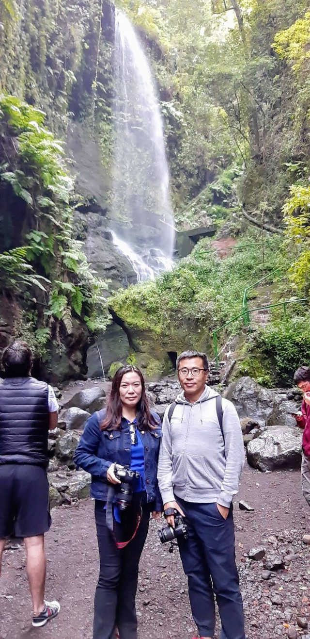 Influencers chinos en La Palma Los Tilos