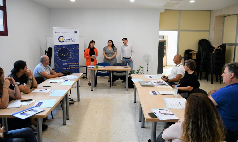 Pymes de Mogán se informan sobre las posibilidades de internacionalización