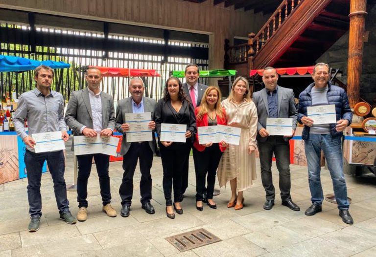 El Cabildo da la enhorabuena a los productores palmeros premiados en Agrocanarias 2019