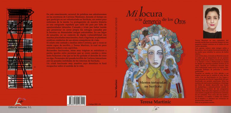 “Mi locura o la demencia de los otros”, el libro de Teresa Martinic, se presenta el día 19