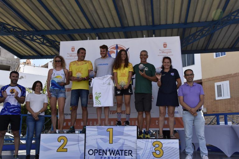 Gabriel de León y Ainhoa Santana  se alzan con el triunfo en la  III Gloria Mogán Open Water