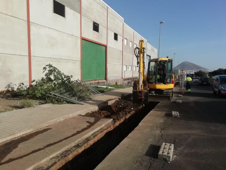 Comienzan las obras de la cuarta fase de mejoras de la zona industrial de San Isidro El Viejo en Gáldar