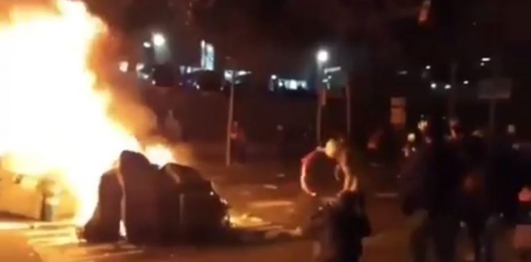 Barcelona - Real Madrid: graves incidentes en las inmediaciones del Camp Nou