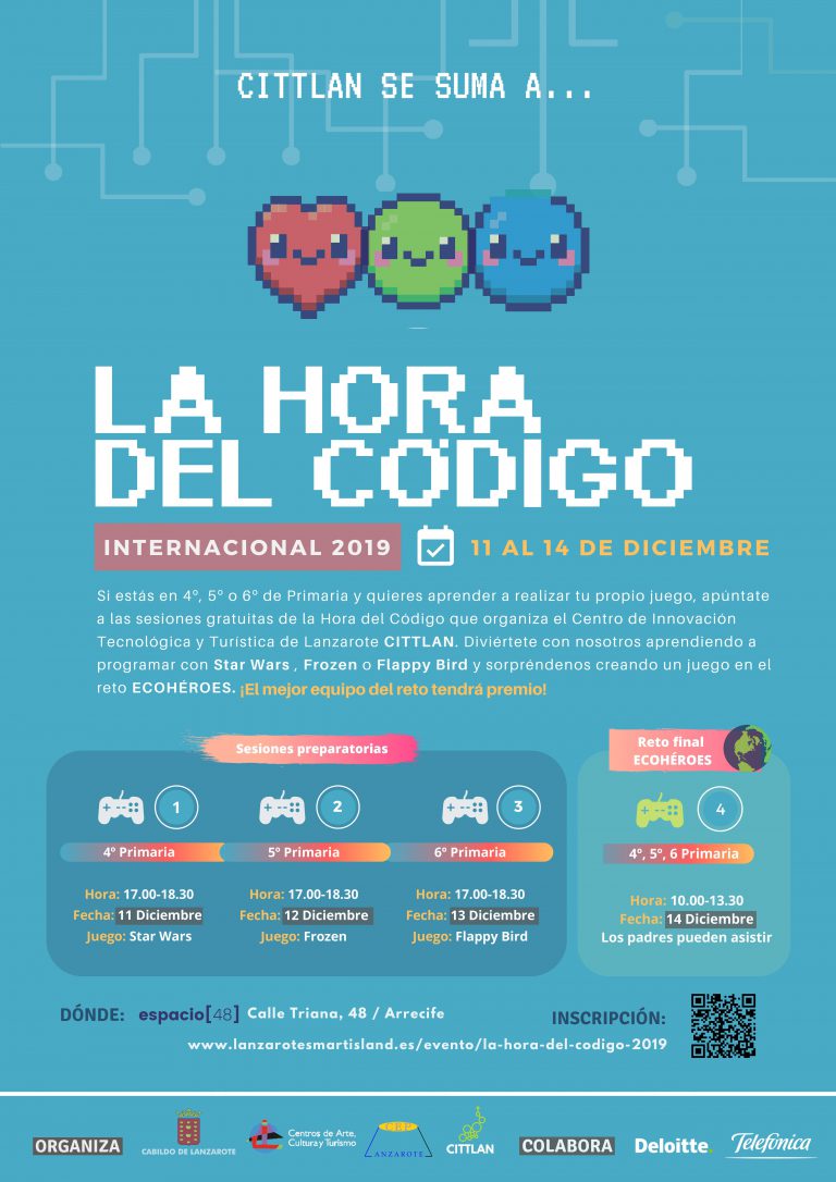 Los CACT y CITTLAN fomentan la creatividad y la programación entre los más jóvenes