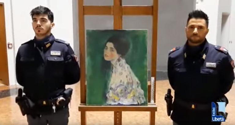 Encuentran 'Retrato de una dama' de Klimt en el mismo museo en el que fue robado hace 20 años