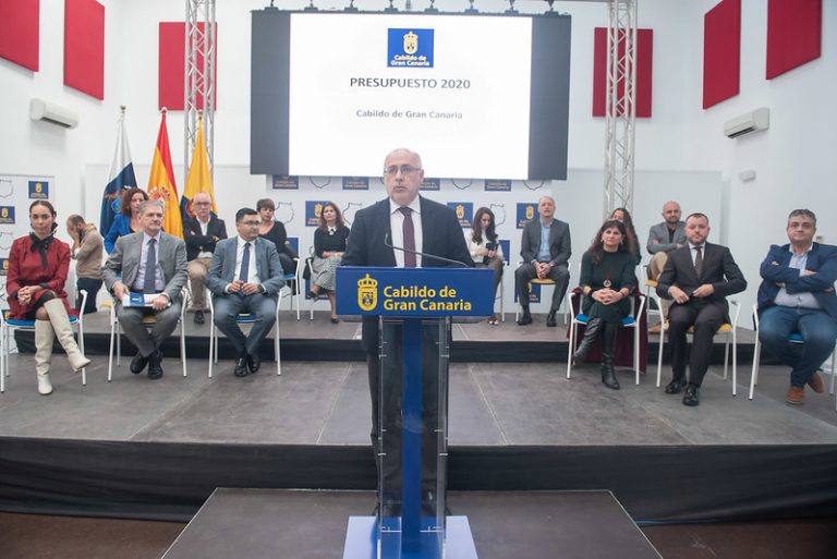 El Cabildo contará con 820 millones de presupuesto en 2020 para sus proyectos sociales, energéticos y de economía productiva para Gran Canaria