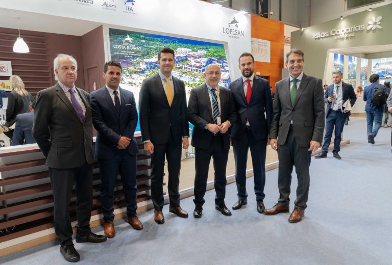 Lopesan constata en FITUR el espectacular rendimiento de Lopesan Costa Bávaro y plantea aumentar el ritmo de construcción de la segunda fase en República Dominicana