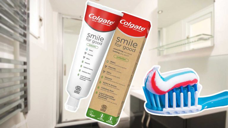 Colgate comercializa una pasta de dientes vegana con el tubo reciclable